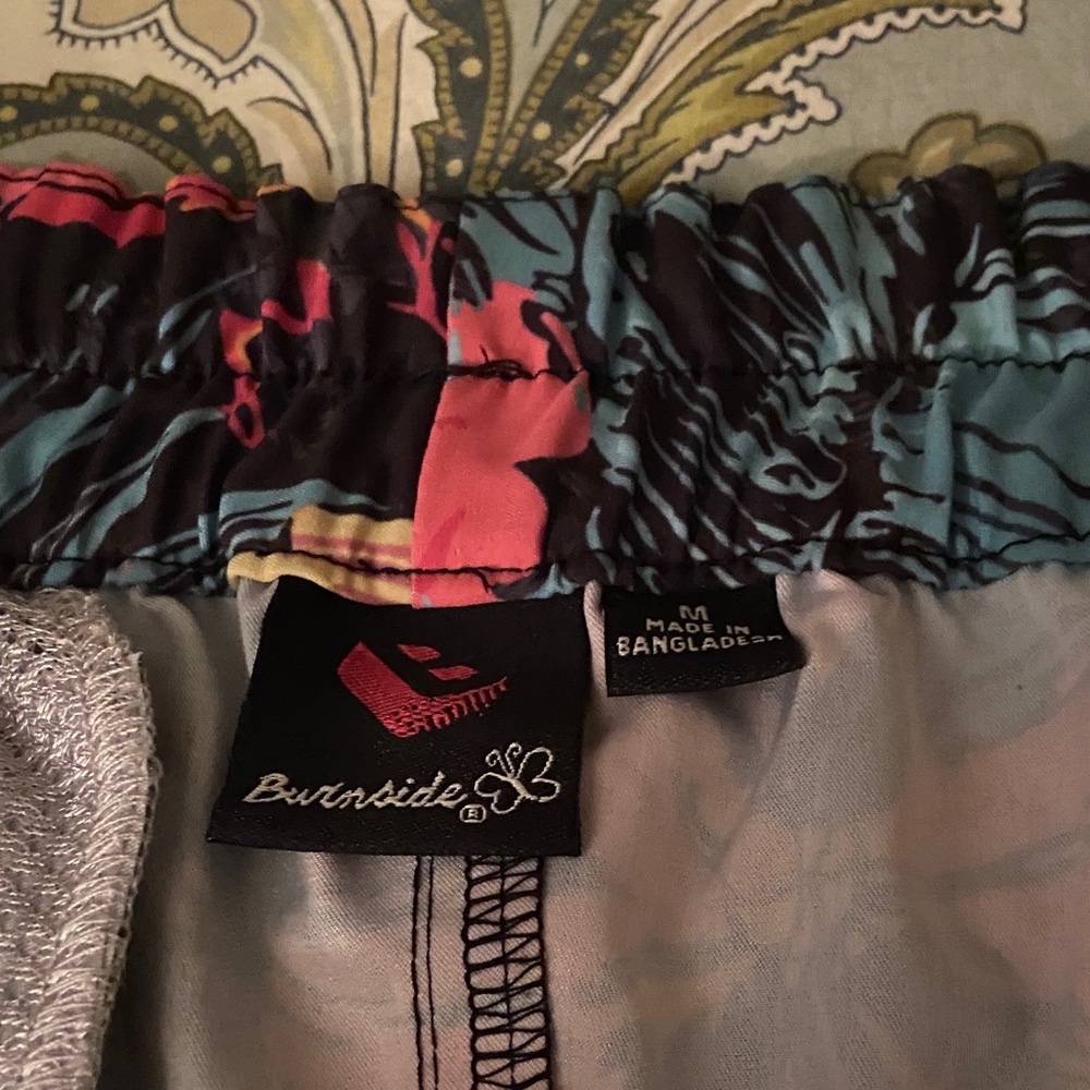 Burnside Multicolor Tropical Patterned Surf Shorts NWT size M - Picture 2 of 13